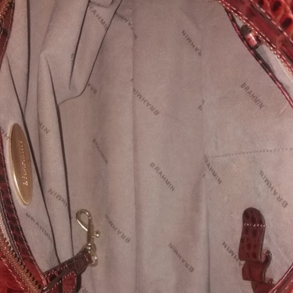 Brahmin Dagny Bag Pecan Melbourne/RARE! - Picture 8 of 15